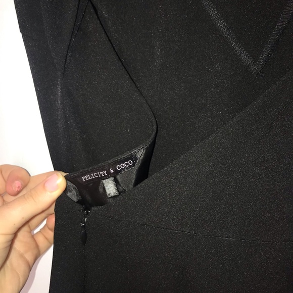 Black Open Back Dress - Picture 6 of 6